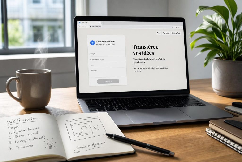 Découvrez comment envoyer facilement des fichiers via WeTransfer sans avoir besoin de créer un compte. Suivez notre guide simple et rapide pour partager vos documents en toute simplicité.