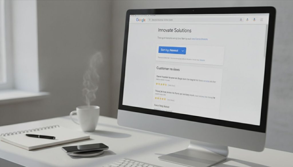 Découvrez comment trier facilement les avis Google par date pour accéder rapidement aux commentaires les plus récents et mieux évaluer les avis.